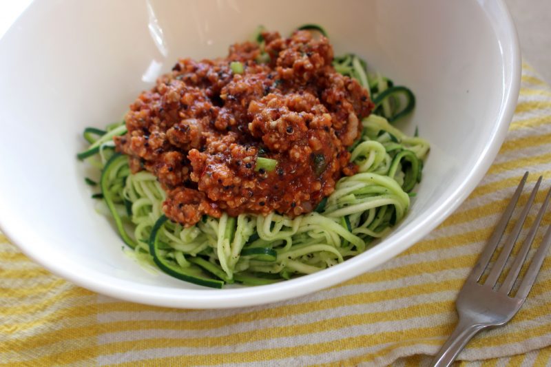 How to Make Zucchini Noodles with a Peeler